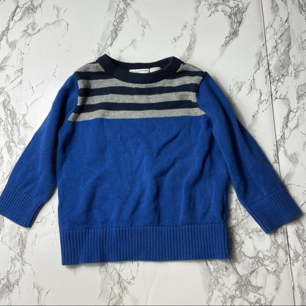 Children’s Place 12-18m Striped blue sweater boys
